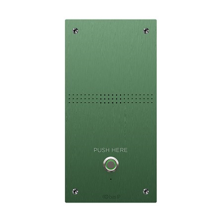 AV-04AFD-GREEN BAS-IP Emergency Entrance Panel - Green