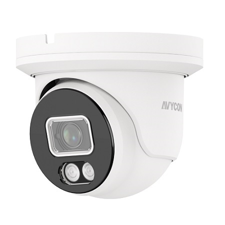 AVC-TCE21F28 AVYCON 2.8mm 30FPS @ 2MP Outdoor IR Day/Night DWDR Turret HD-TVI/HD-CVI/AHD/Analog Security Camera 12VDC