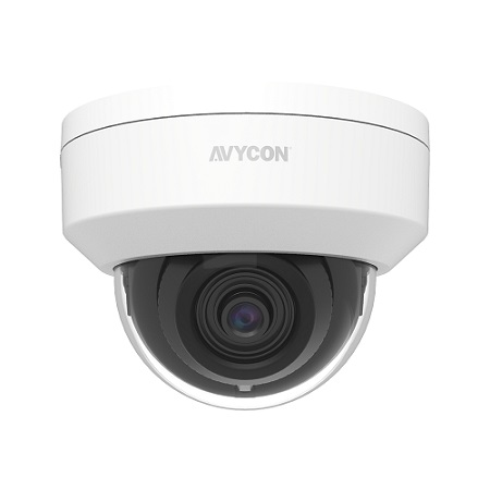 AVC-TD21F28 AVYCON 2.8mm 30FPS @ 2MP Indoor IR Day/Night DWDR Dome HD-TVI/HD-CVI/AHD/Analog Security Camera 12VDC