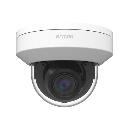 AVC-TD22V AVYCON 2.7-13.5mm Varifocal 30FPS @ 2MP Indoor IR Day/Night DWDR Dome HD-TVI/HD-CVI/AHD/Analog Security Camera 12VDC/24VAC
