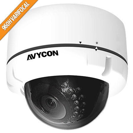 AVYCON Analog Outdoor Dome Cameras