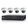 AVK-HN41V4-2T AVYCON 4 Channel NVR Kit 40Mbps Max Throughput - 2TB w/ 4 x 4MP Outdoor IR Dome IP Security Cameras