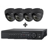 Show product details for AVK-T91E4-2T-W AVYCON 4 Camera Package - 1080P 2.1Mp HD-TVI Value Bundle with 4 Eyeball Cameras and 4CH DVR Including 2TB HDD