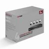 Show product details for AVK-TE51E4-1T AVYCON 5MP TVI Kit with 4 of 5MP TVI Turret Cameras and 4CH DVR with 1TB HDD
