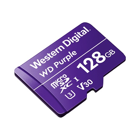 AVY-WDD128G1P0C AVYCON WD Purple Surveillance MicroSD Card 128GB Capacity