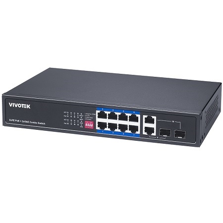 AW-FGT-100P-110 Vivotek 10 Ports Unmanaged PoE Switch
