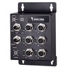 Show product details for AW-IHT-0602 Vivotek Industrial EN50155 4xFE M12 PoE + 2xFE M12 Switch