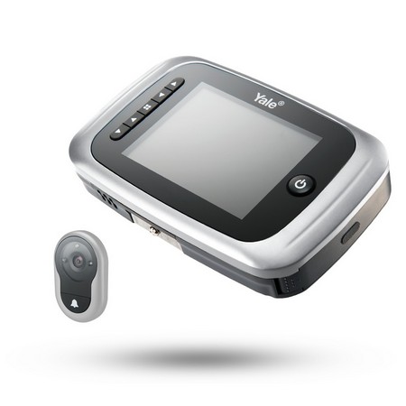 [DISCONTINUED] AYRDDDV7001619 Yale Digital Door Viewer w/ Recording - Silver
