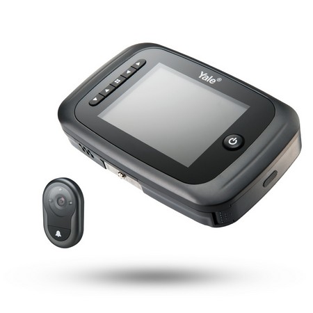 [DISCONTINUED] AYRDDDV7001693 Yale Digital Door Viewer w/ Recording - Black