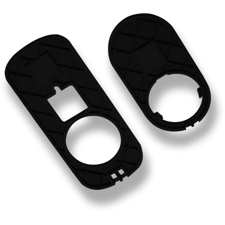 AYRDT210-PB-GSK Yale Deadbolt Push Button Gasket - 2 Pieces - Black
