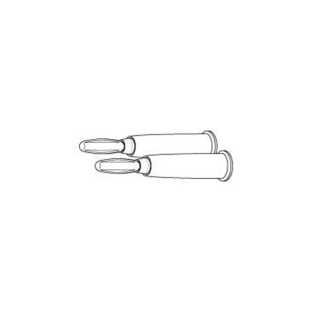 BAP2X Vanco Connector Banana Plug Solder Type