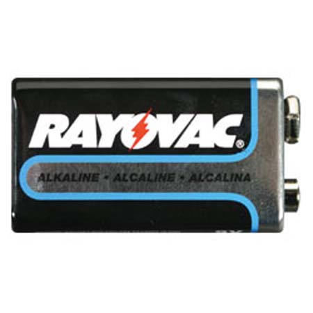 [DISCONTINUED] BAT-9VDC STI Rayovac 9-Volt Alkaline Battery
