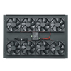 Show product details for BGR-552FT Middle Atlantic 552 CFM DC Fan Top w/ 8 Fans for BGR Series - Black Finish