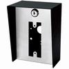 BP-611 Seco-Larm 5" x 7" Rugged Steel Powder Paint Weatherproof (IP65) Post Mount Housing with Easy Access Hinged Faceplate Mullion Cutout