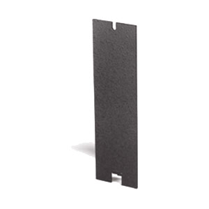 BP40 Nitek Black Panel - Black For RK400 Modular Card Cage (Covers One Empty Card Slot)