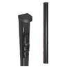 Show product details for BT-150WM TAKEX 4' 6" Wall Mount Beam Tower Enclosure, 180 Degree View, Maximum Stacking - 3 Quad Beams