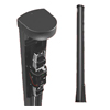 Show product details for BT-300SS TAKEX 9' 8" Single Sided Beam Tower Enclosure, 180 Degree View, Maximum Stacking - 6 Quad Beams
