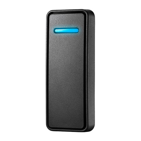 BT125-W Linear Indoor/Outdoor Reader Bluetooth and 125 kHz Wiegand with 2-N-1 Mullion and Single Gang Mount
