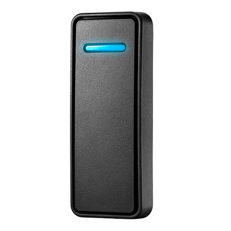 BT135-W Linear Indoor/Outdoor Reader Bluetooth and 13.56 MHz Wiegand with 2-N-1 Mullion and Single Gang Mount