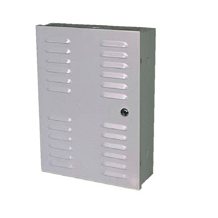 BW-100GUL Mier UL Listed NEMA Type 1 Indoor 11" W x 15" H x 4" D Metal Electrical Enclosure - Gray