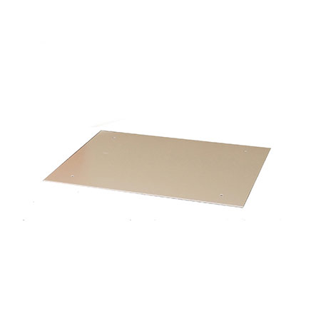 BW-106BPO Mier Metal 10" W x 10" H Back Panel which fits onto the studs inside a BW-106BP