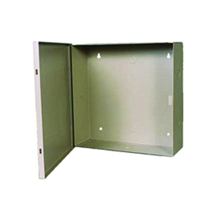 [DISCONTINUED] BW-106BPR Mier Metal NEMA 1 Indoor Electrical-Junction-Instrument Enclosure with Removable Back Panel - Red - Min 25