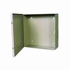 [DISCONTINUED] BW-106BPR Mier Metal NEMA 1 Indoor Electrical-Junction-Instrument Enclosure with Removable Back Panel - Red - Min 25