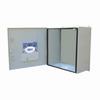 BW-124BP Mier NEMA Type 4 Outdoor 24" W x 24" H x 12" D Electrical Enclosure - Gray w/ Removable 22" W x 22" H Back-Panel