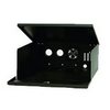 Show product details for BW-224NL Mier NEMA Type 1 Indoor 20" W x 8" H x 24" D DVR LockBox with Fan - Black - No Lock