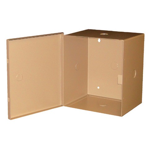 BW-310B Mier NEMA Type 1 Indoor 12" W x 12" H x 5.5" D Metal Electrical Enclosure - Beige
