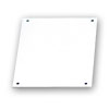 BW-99POUL Mier 9" W x 13" H White Back Panel for UL Listed BW-99 and BW-100 Electrical Enclosures