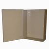 BW-99B Mier NEMA Type 1 Indoor 11" W x 15" H x 4" D Metal Electrical Enclosure -  Beige