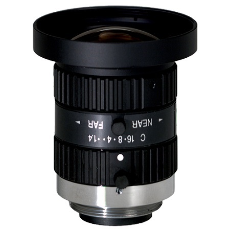 H0514-MP2 Computar 1/2" C-Mount 5mm F/1.4 1.5 Mega-Pixel Locking Iris Lens