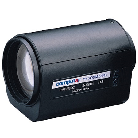H10Z1218DC Computar 1/2" CS-Mount Motorized Zoom 12-120mm F/1.8 DC Auto Iris Lens