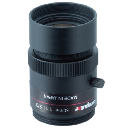 M5028-MPW2-R Computar 2/3" C Mount 50mm F2.8 5MP Fixed Iris Lens