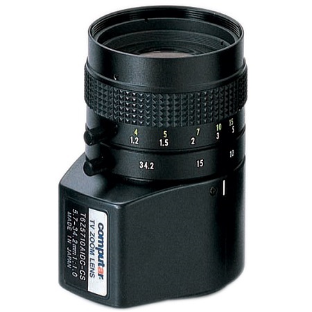 T6Z5710AIDC Computar 1/3" CS-Mount 5.7-34.2mm F/1.0 DC Auto Iris Manual Zoom Lens