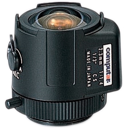 TG2314AFCS Computar 1/3" CS-Mount 2.3mm F/1.4 Video Auto Iris Lens