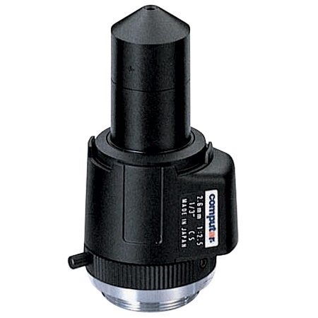 TG2625FCS-P Computar 1/3" CS-Mount 2.6mm F/2.5 DC Auto Iris Lens