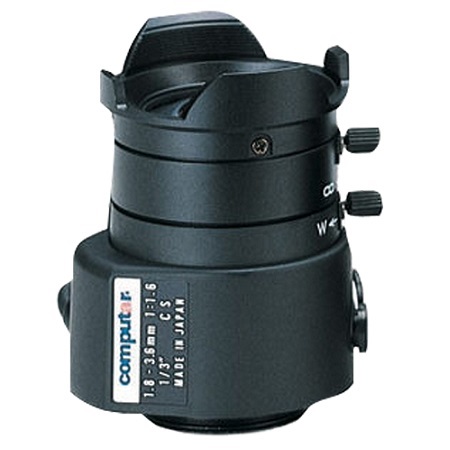 TG2Z1816AFCS Computar CS-Mount 1.8-3.6mm Vari-focal F/1.6 Video Auto Iris Lens