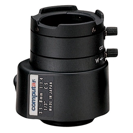 TG2Z3514FCS Computar 3.5 - 8mm f1.4 DC Auto Iris CS-Mount Lens
