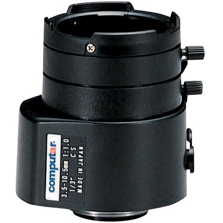 TG3Z3510AFCS Computar CS-Mount 3.5-10.5mm Vari-focal F/1.0 Video Auto Iris Lens
