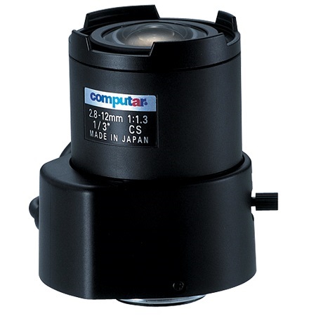 TG4Z2813AFCS Computar 1/3" 2.8-12mm f1.3 Varifocal Video Auto Iris CS-Mount Lens