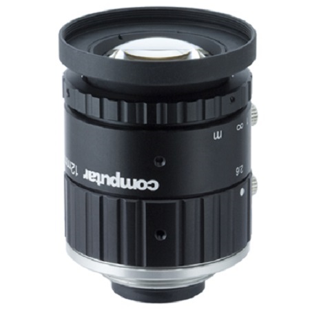V1226-MPZ Computar 1" 12mm F2.6 10 Megapixel Ultra Low Distortion Lens