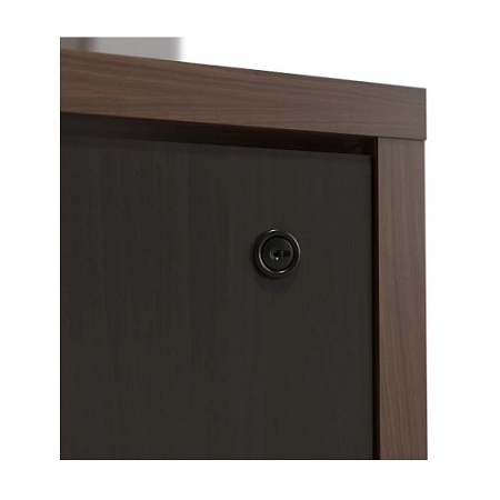 C3-LOCKKIT-BK Middle Atlantic C3 Series Credenza Lock Kit, Black