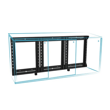 C3-WWHK1-32 Middle Atlantic C3 Series Credenza Woodworker's Kit, 1 Bay, 32 Inches High
