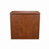 Show product details for C3C1D2MSTASZP001 Middle Atlantic Pre-Configured C3 1 Bay 25" W x 32" H x 10" D Credenza with Solid Doors - Thermolaminate Surface Material - Auburn Stream