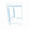 Show product details for C5-MK27-1 Middle Atlantic Millwork drawings & hardware for the C5-FF27-1