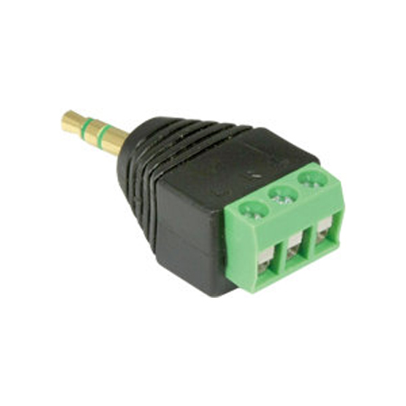 CA-1A1T-10 Seco-Larm 3.5mm Audio Plug to Terminal Block - 10 Pack