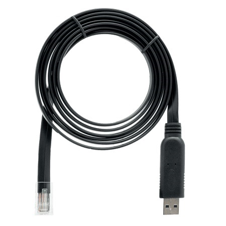 CAB-CONSOLE-URJ45-1M8 Qnap USB to RJ45 1.8m Console Cable