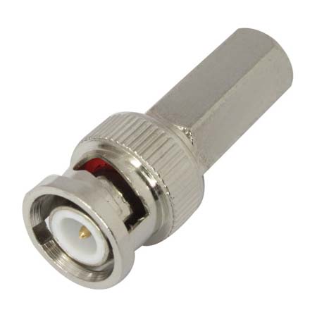 CB-106C-10 BNC Male Twist-On Connector for RG-6/U Cable - 10 Pack